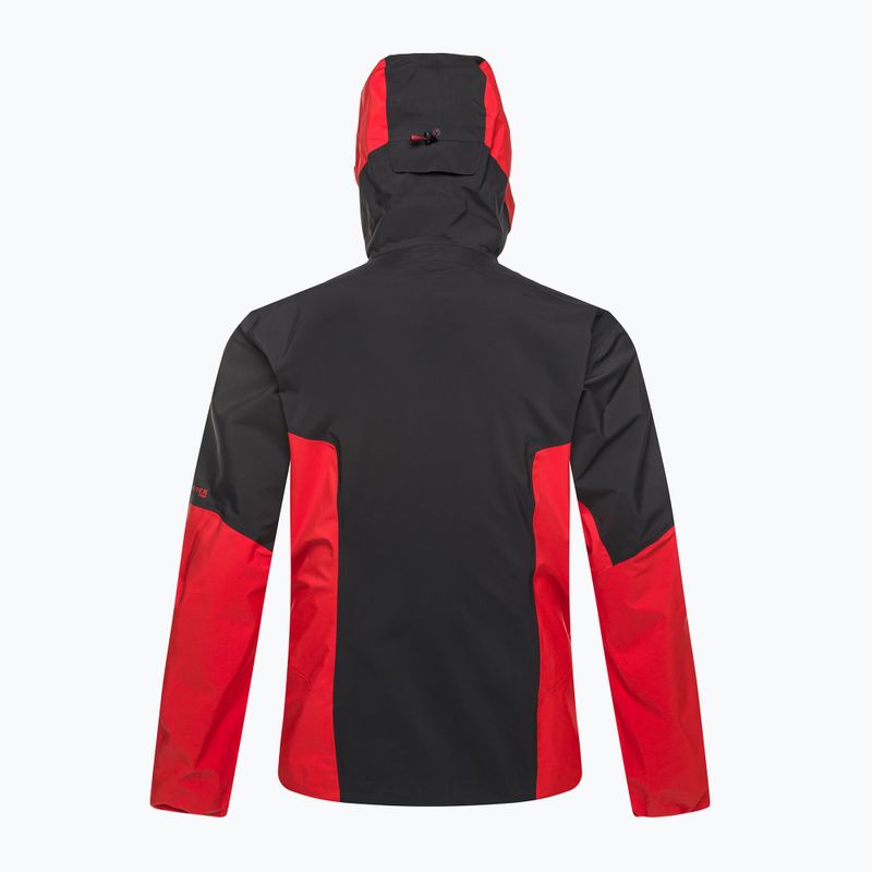 Kurtka przeciwdeszczowa męska BLACKYAK Barzona fiery red 2