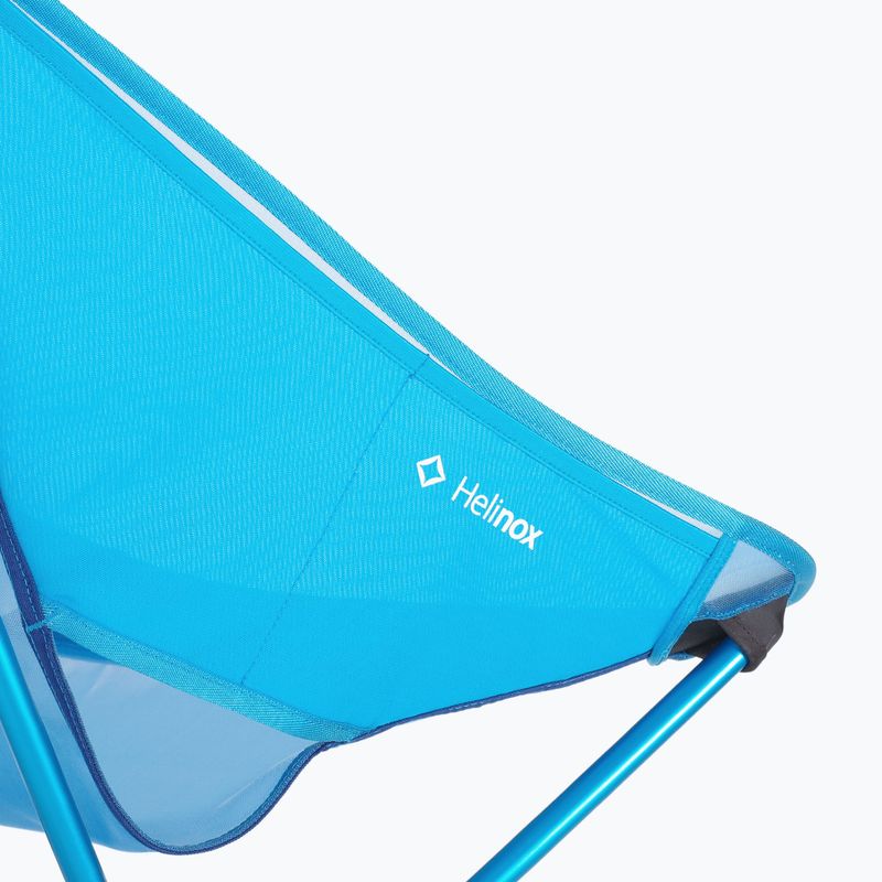 Krzesło turystyczne Helinox Beach blue mesh 4
