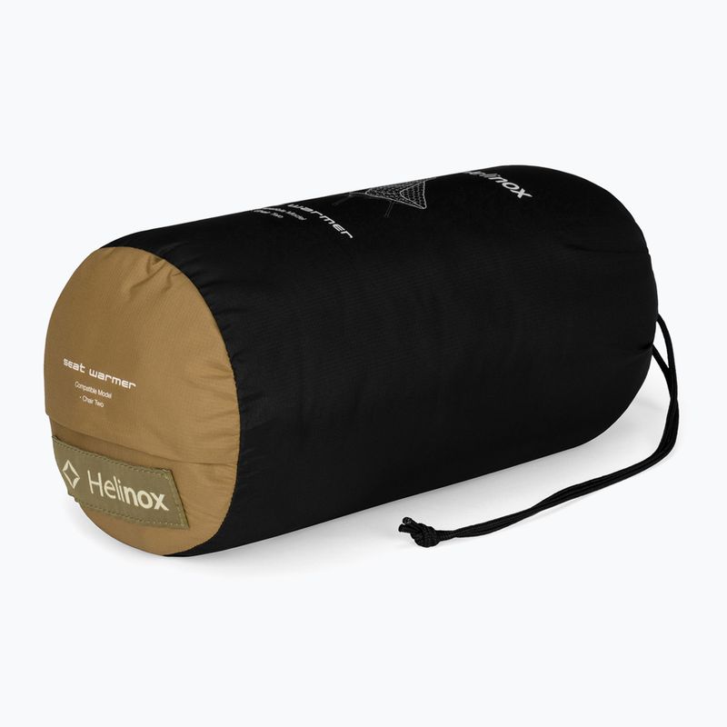 Ocieplacz na siedzisko Helinox Seat Warmer for Chair Two black/coyote tan 15