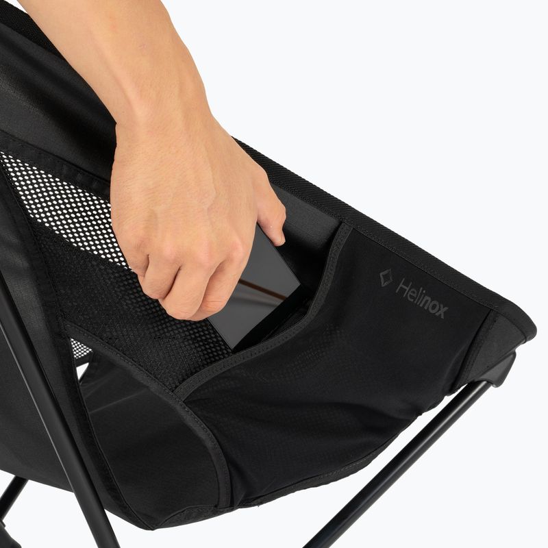 Krzesło turystyczne Helinox One Highback (re) blackout edition 9