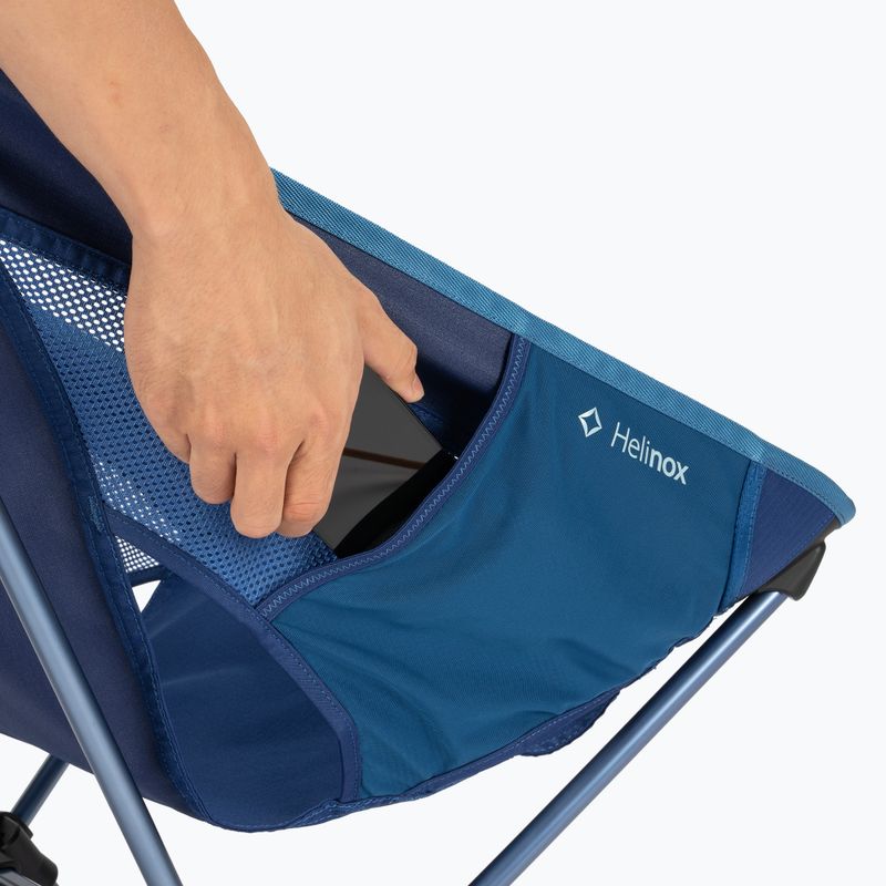 Krzesło turystyczne Helinox One Highback (re) blue block 8