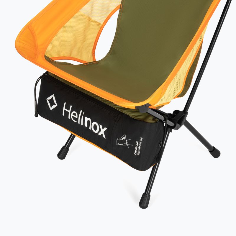 Krzesło turystyczne Helinox One Highback (re) flame multiblock 7