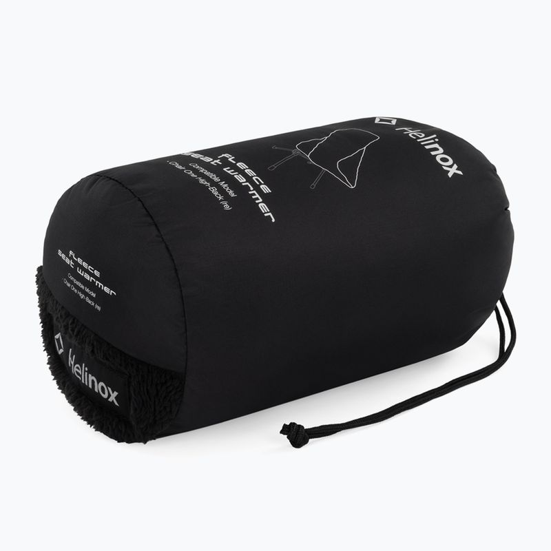 Ocieplacz na siedzisko Helinox Fleece Seat Warmer for Chair one Highback (re) black 9