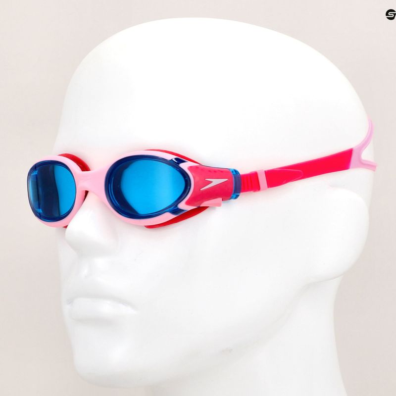 Okulary do pływania dziecięce Speedo Biofuse 2.0 flamingo pink/electric pink/blue 6