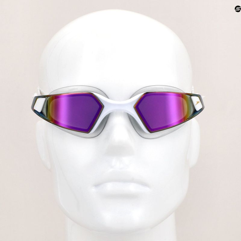 Okulary do pływania Speedo Aquapulse Pro Mirror white/purple 5