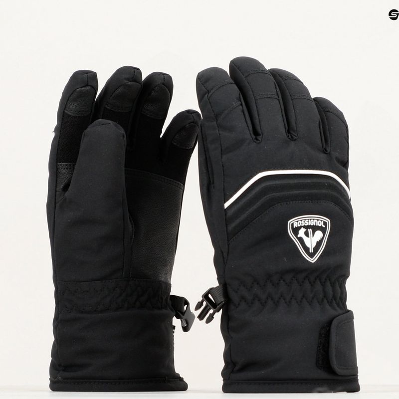 Rękawice narciarskie dziecięce Rossignol Jr Tech Impr G black 3