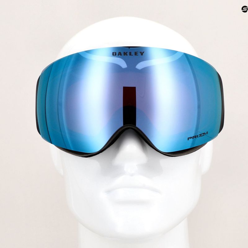 Gogle narciarskie Oakley Flight Deck M purple haze/prizm sapphire iridium 11