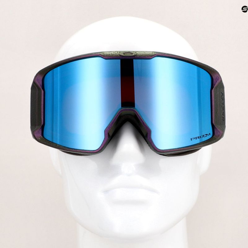 Gogle narciarskie Oakley Line Miner M fraktel lilac/prizm sapphire iridium 7