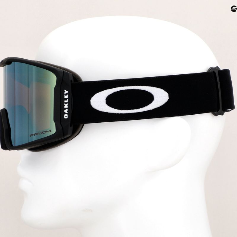 Gogle narciarskie Oakley Line Miner M matte black/prizm sage gold 7
