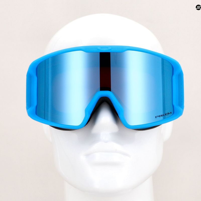 Gogle narciarskie Oakley Line Miner M b1b purple/prizm sapphire iridium 7