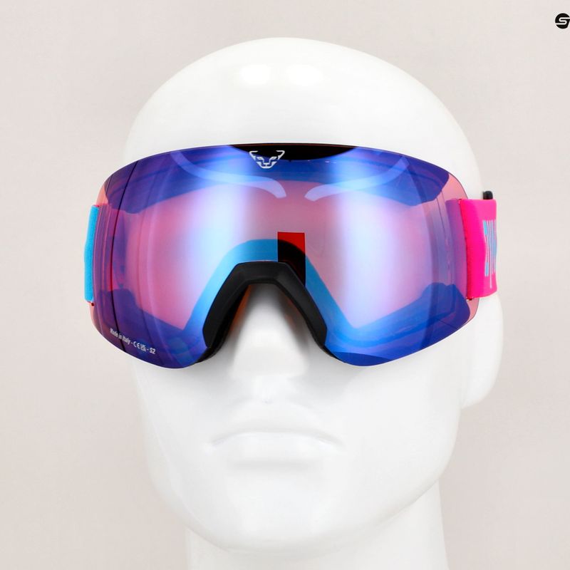 Gogle narciarskie DYNAFIT Speed pink glo/silvretta 7