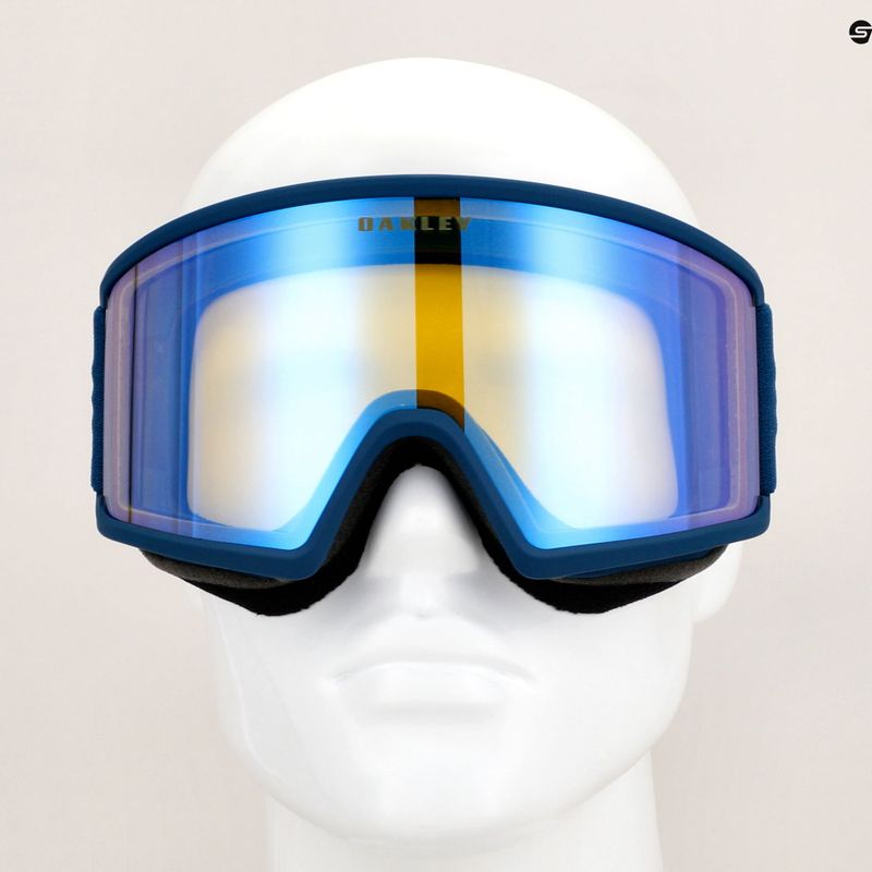 Gogle narciarskie Oakley Target Line L poseidon/hi yellow 10