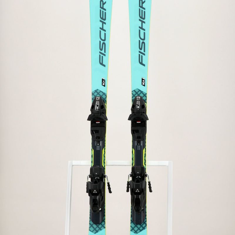 Narty zjazdowe damskie Fischer RC4 WC SC M-Track + wiązania RSX 12 PR  8