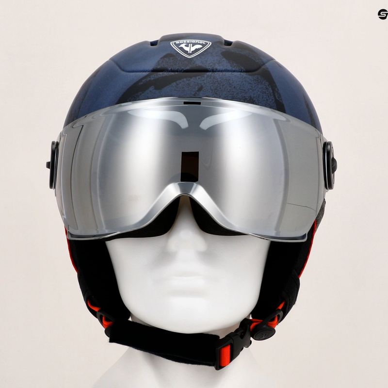 Kask narciarski dziecięcy Rossignol Whoopee Visor Impacts Jr dark blue 13