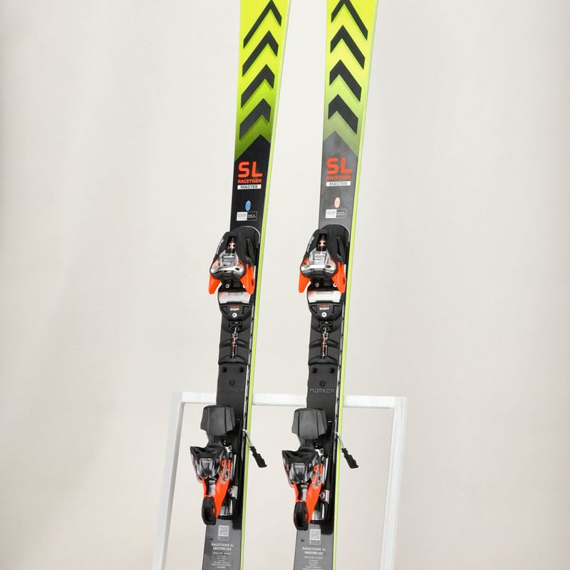 Narty zjazdowe Völkl Racetiger SL Master + wiązania XComp 16 GW yellow/black 15