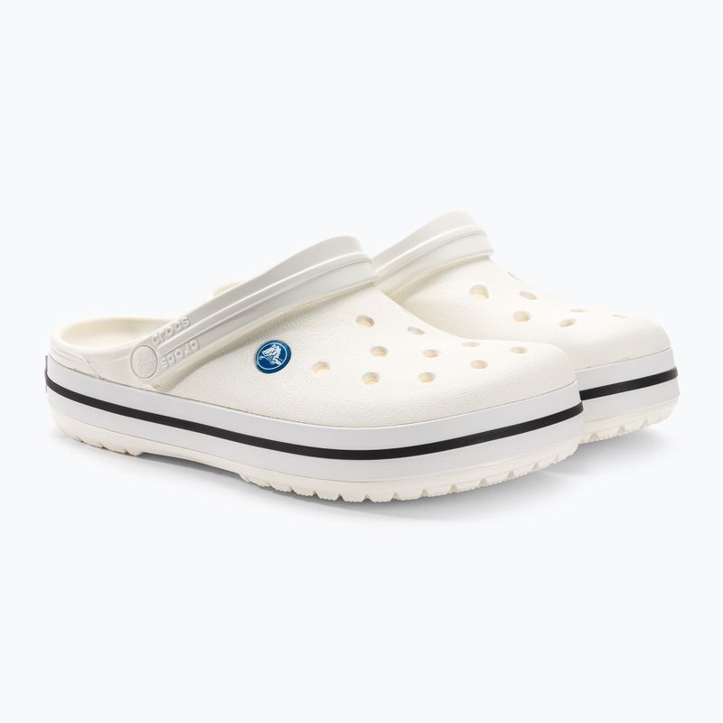 Klapki Crocs Crocband white 4