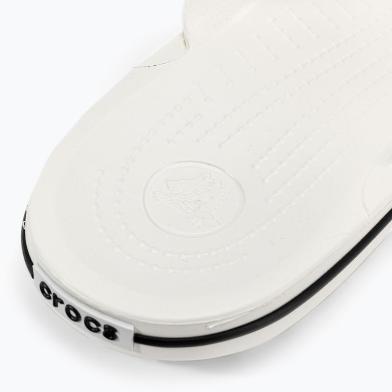 Japonki Crocs Crocband Flip white 8