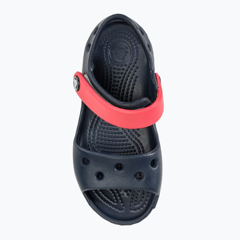 Sandały dziecięce Crocs Crocband Sandal Kids navy/red 5
