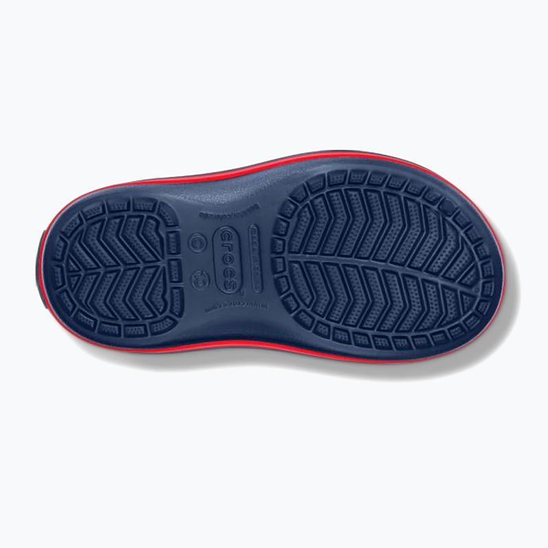 Śniegowce dziecięce Crocs Winter Puff Kids navy/red 4