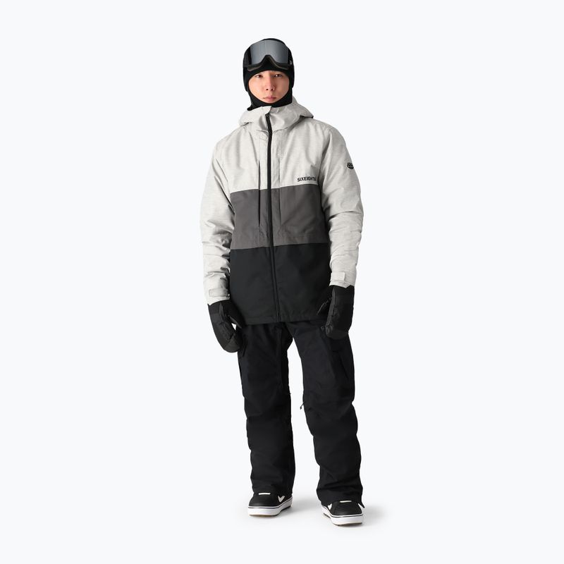 Spodnie snowboardowe męskie 686 Smarty 3-in-1 Cargo black 3
