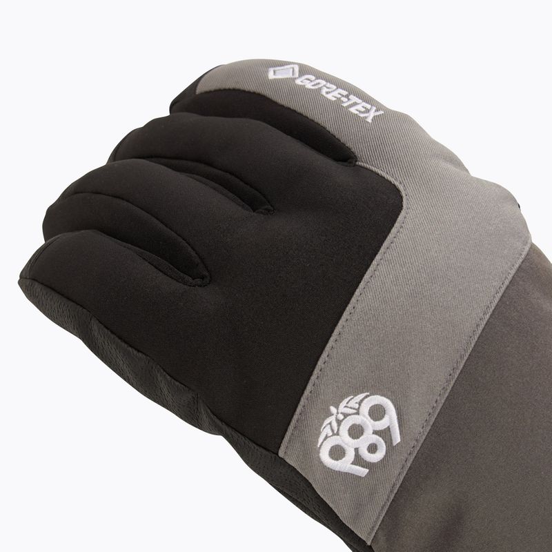 Rękawice snowboardowe męskie 686 Gore-Tex Linear Under Cuff Gloves black 5
