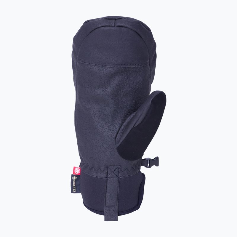 Rękawice snowboardowe męskie 686 Gore-Tex Linear Under Cuff Mitt black 2