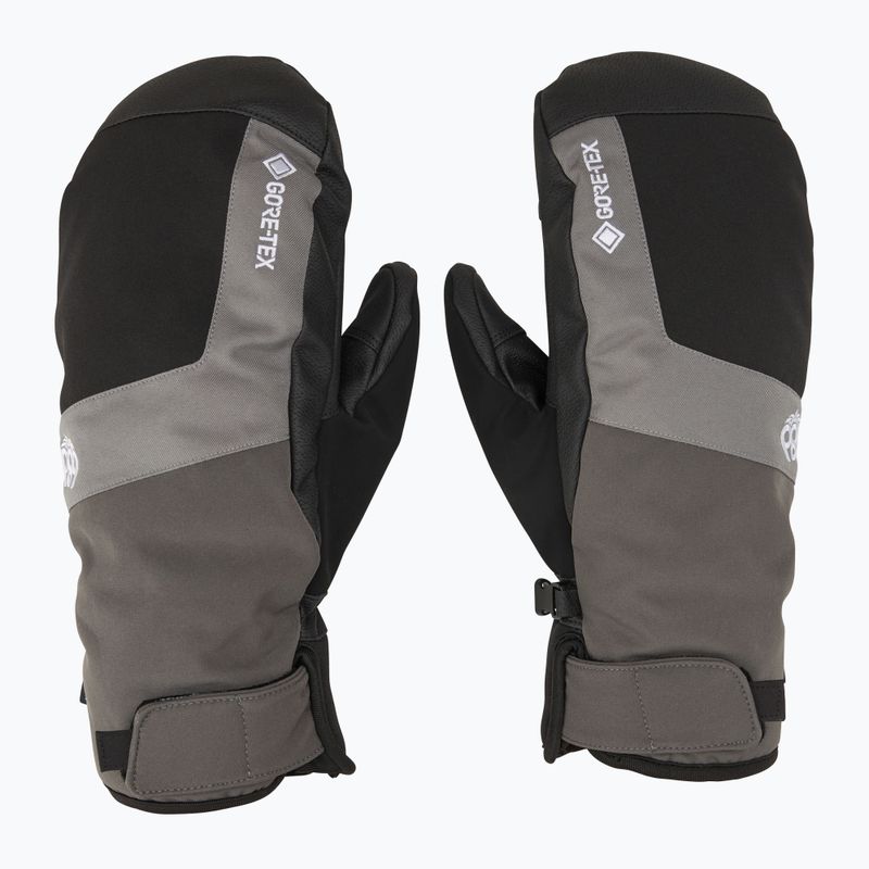 Rękawice snowboardowe męskie 686 Gore-Tex Linear Under Cuff Mitt charcoal 2