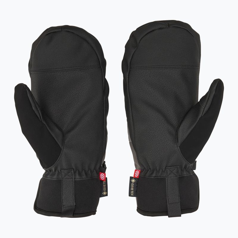Rękawice snowboardowe męskie 686 Gore-Tex Linear Under Cuff Mitt charcoal 3
