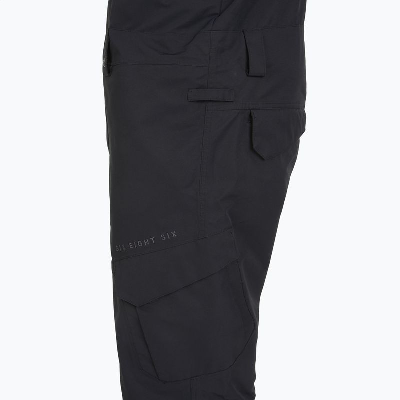 Spodnie snowboardowe męskie 686 Smarty 3-in-1 Cargo Bib black 10