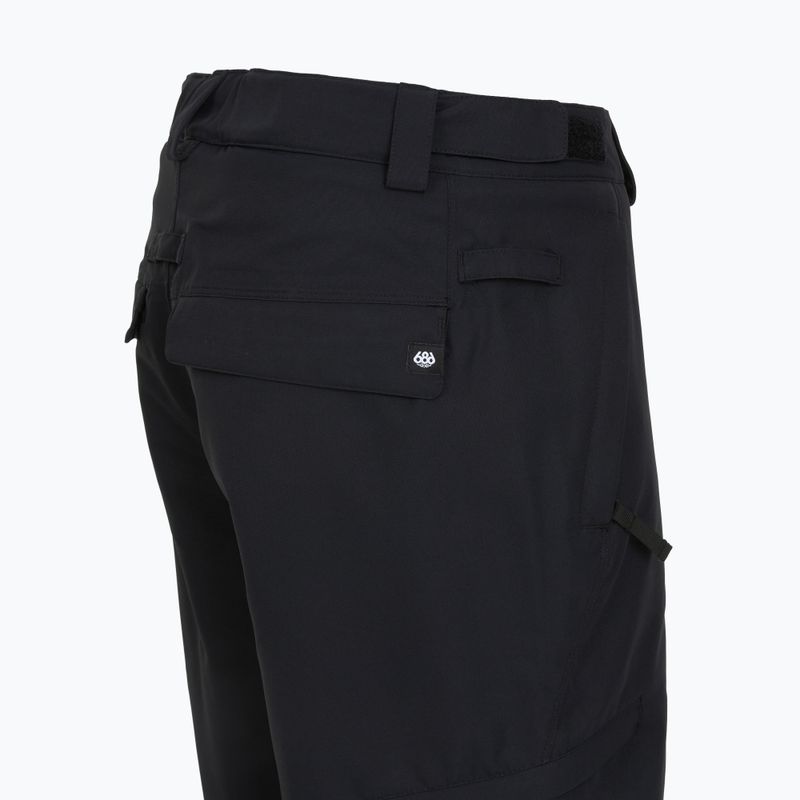 Spodnie snowboardowe damskie 686 Smarty 3-in-1 Cargo black 10