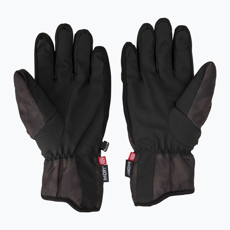 Rękawice snowboardowe męskie 686 Primer iron maiden eddies black 3