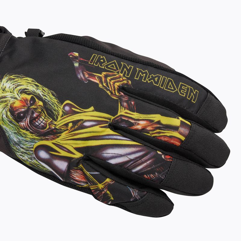 Rękawice snowboardowe męskie 686 Primer iron maiden eddies black 4