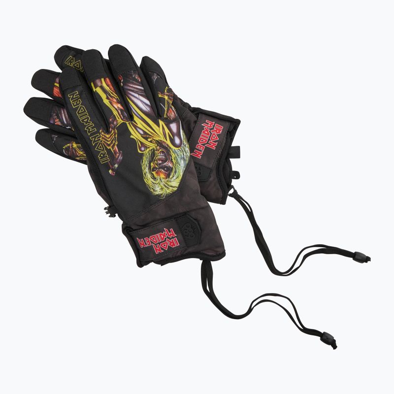 Rękawice snowboardowe męskie 686 Primer iron maiden eddies black 6
