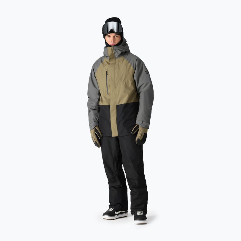 Kurtka snowboardowa męska 686 Gore-Tex Core Insulated rhino grey colorblock 2