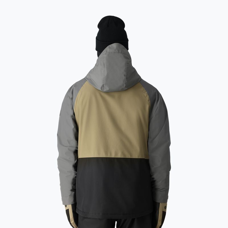 Kurtka snowboardowa męska 686 Gore-Tex Core Insulated rhino grey colorblock 3