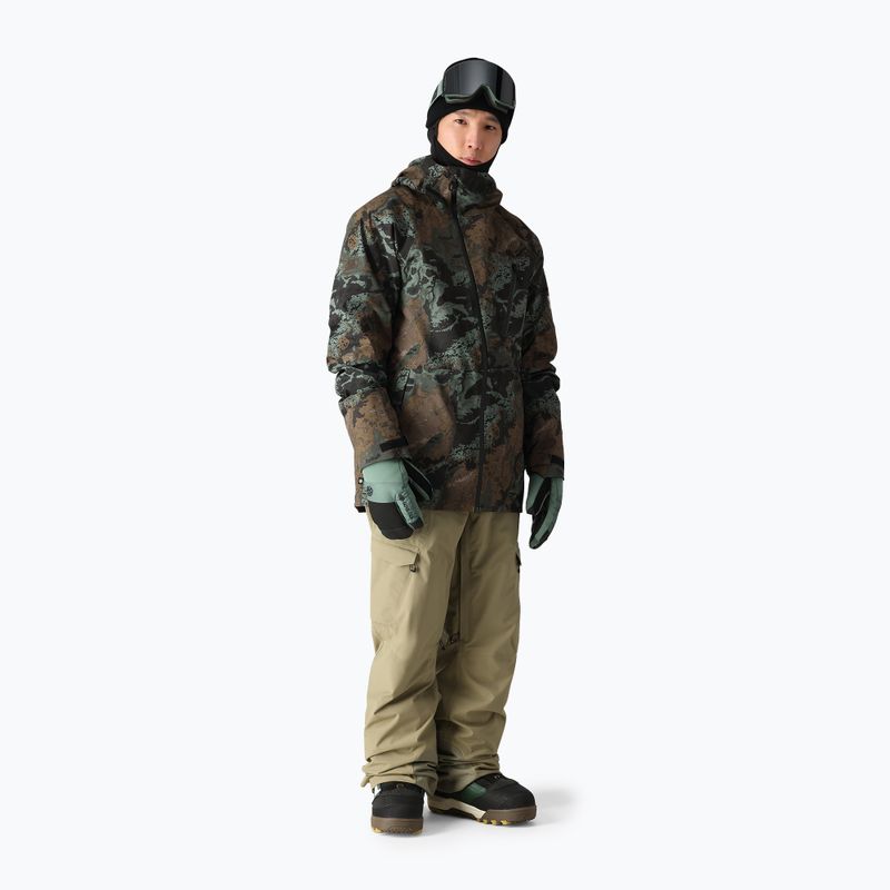Kurtka snowboardowa męska 686 Hydra Thermagraph cypress green hemisphere 2