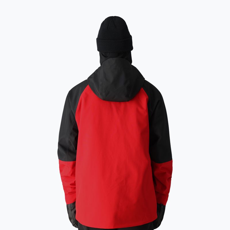 Kurtka snowboardowa męska 686 Hydra Thermagraph true red colorblock 3