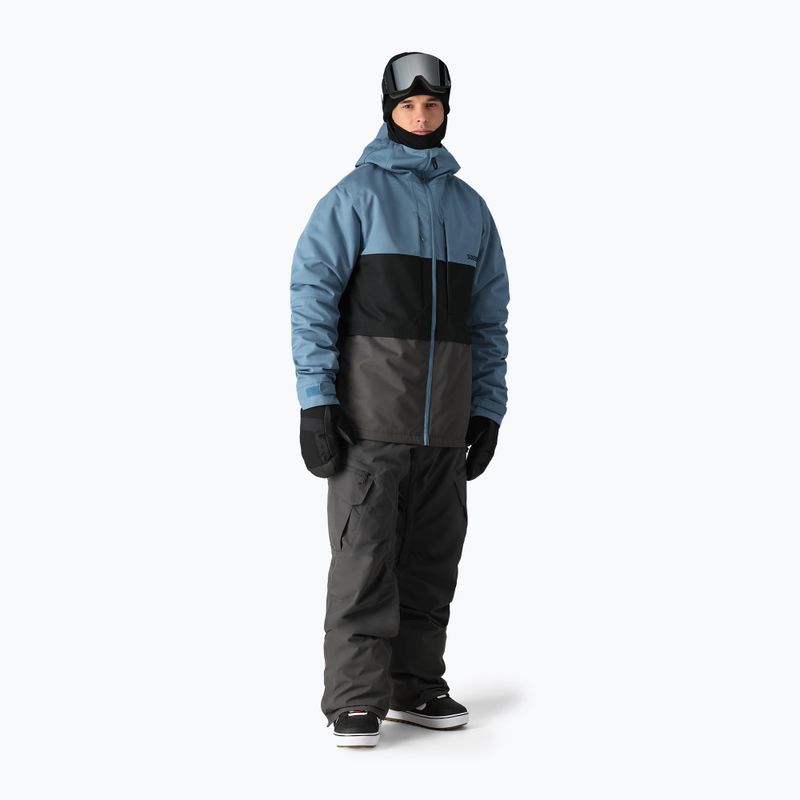 Kurtka snowboardowa męska 686 Smarty 3-in-1 Form stellar blue colorblock 2