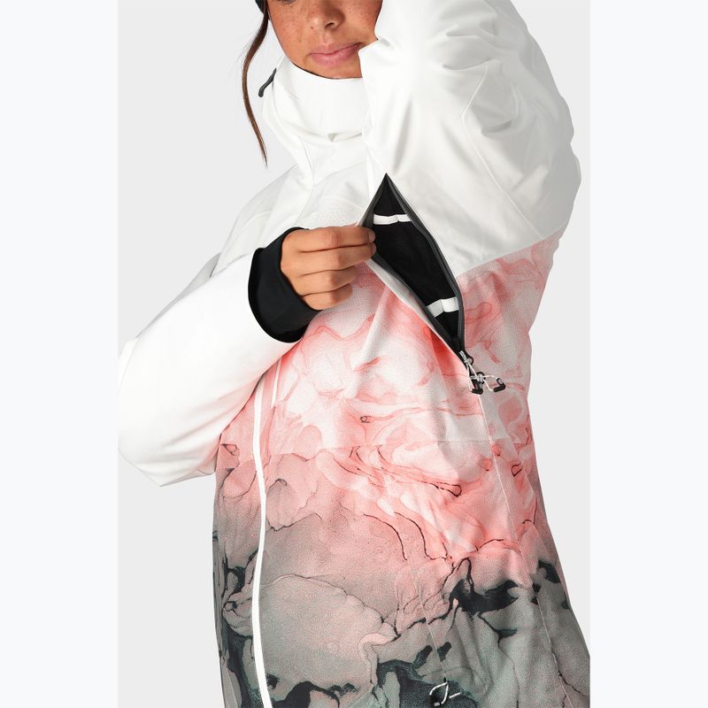 Kurtka snowboardowa damska 686 Hydra white cypress cloudbreak 5
