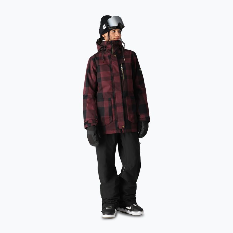 Kurtka snowboardowa damska 686 Spirit sassafras plaid 2