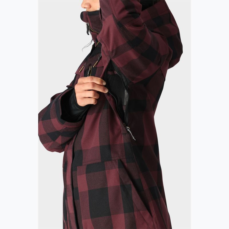 Kurtka snowboardowa damska 686 Spirit sassafras plaid 6