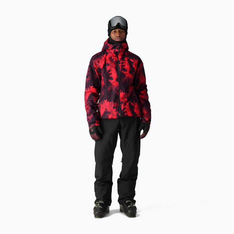 Kurtka snowboardowa męska 686 Gateway red nebula 2