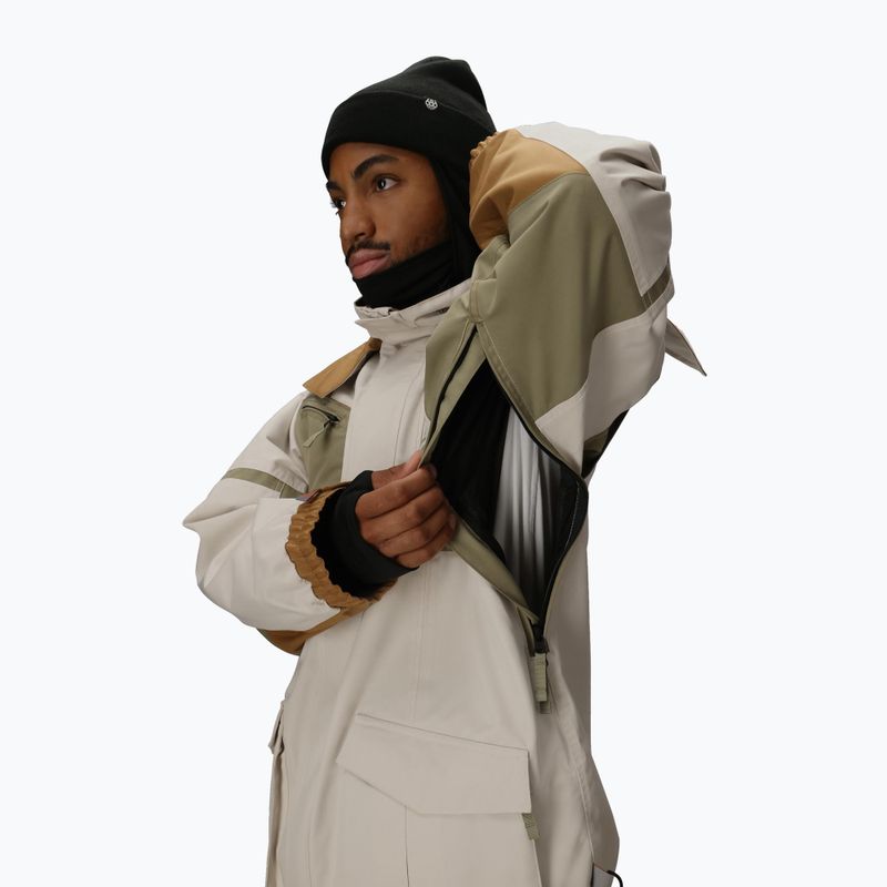 Kurtka snowboardowa męska 686 2001 Transfer limestone colorblock 7