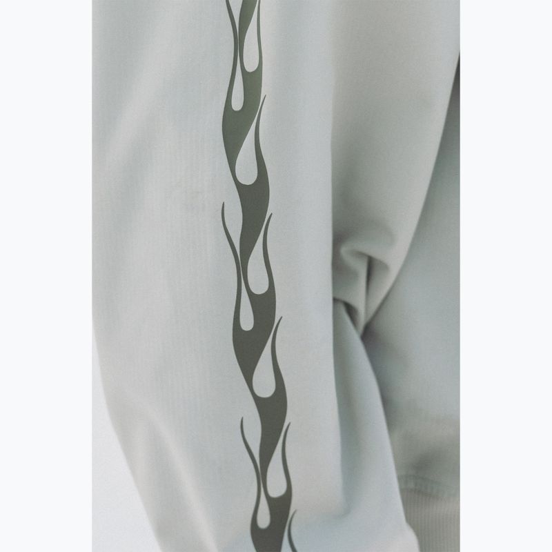 Bluza snowboardowa męska 686 Waterproof Team Hoody limestone 10