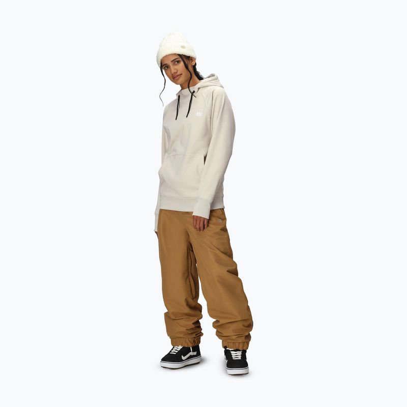 Bluza snowboardowa damska 686 Bonded Fleece Pullover Hoody limestone 2