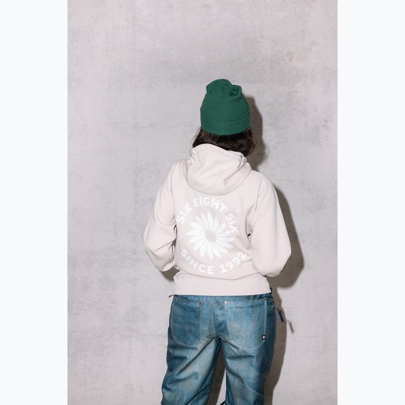 Bluza snowboardowa damska 686 Bonded Fleece Pullover Hoody limestone 6