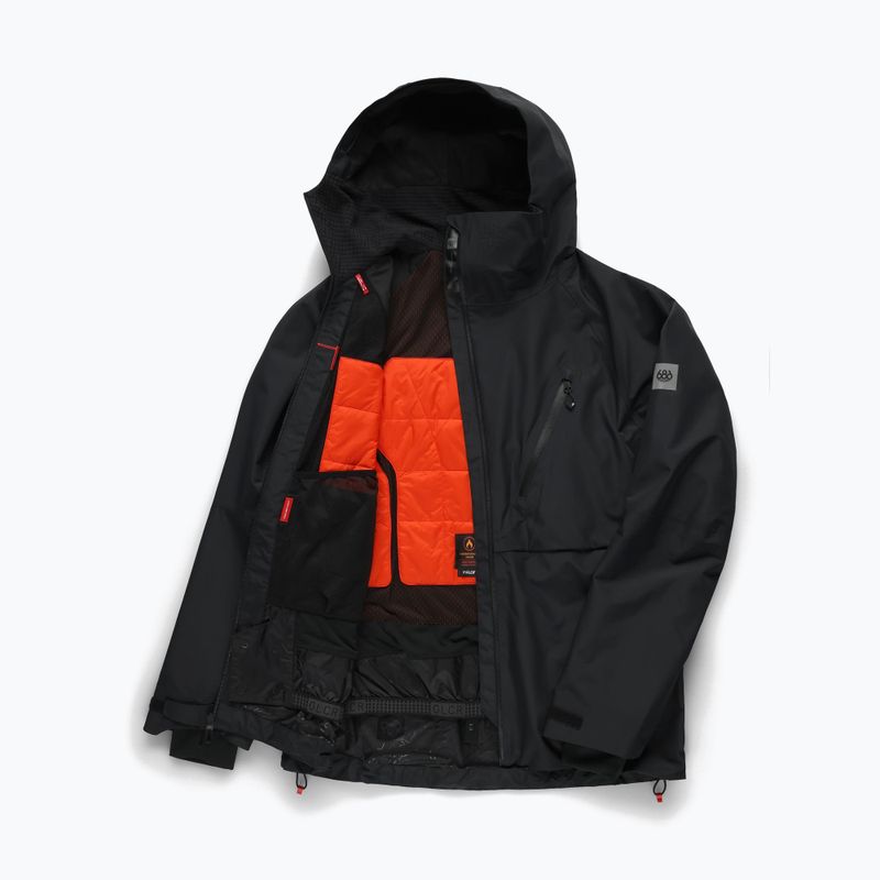 Kurtka snowboardowa męska 686 Hydra Thermagraph black 8