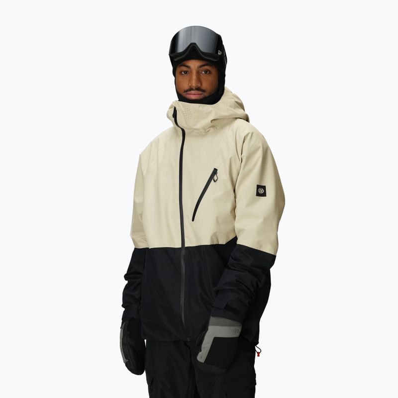 Kurtka snowboardowa męska 686 Hydra Thermagraph limestone colorblock 4