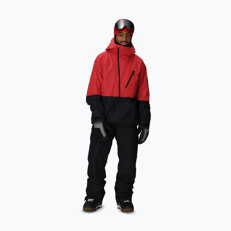Kurtka snowboardowa męska 686 Hydra Thermagraph true red colorblock 2