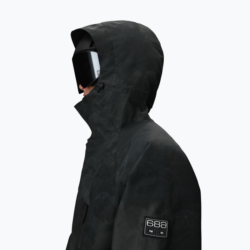 Kurtka snowboardowa męska 686 Geo Insulated black hemisphere 5